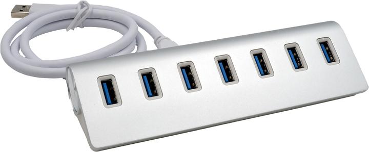 Actual product image Exsys Ex-1137 (USB-A, 7 ports)