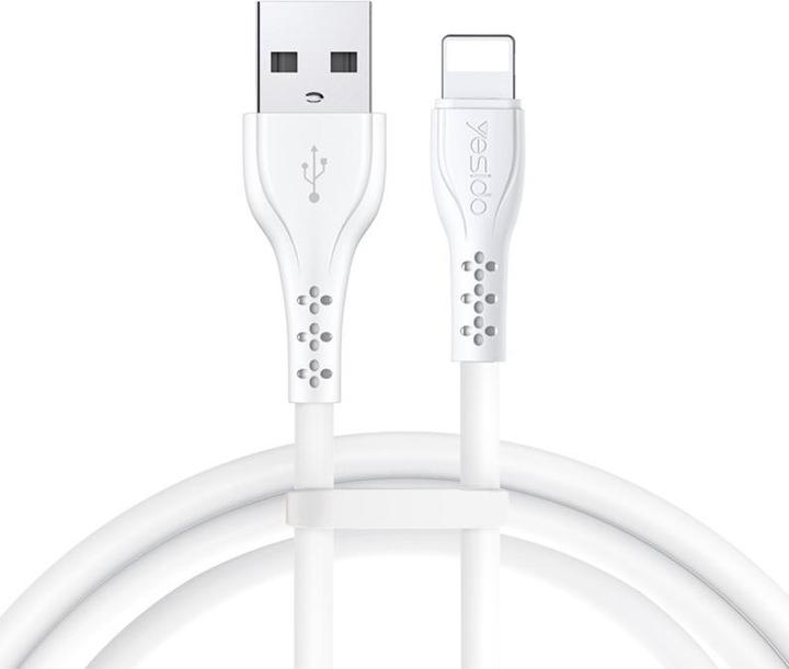 Image du produit Yesido Câble de charge USB-A vers Lightning (1 m, USB 2.0, 12 W)