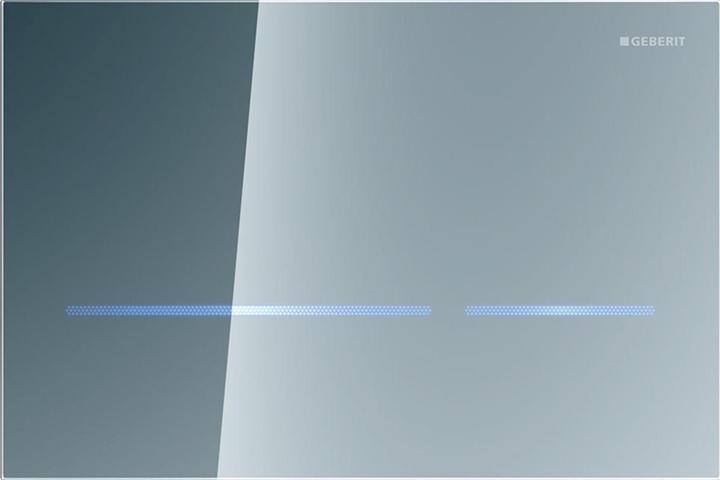 Geberit Betätigungsplatte Sigma80 für 2-Mengen-Spülung berührungslos