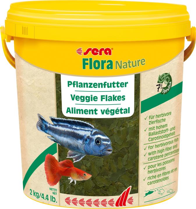 Actual product image Sera Flora Nature (Livebearers, Cichlids, 10000 ml)