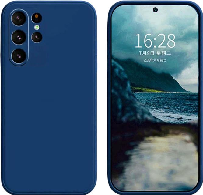 Produktbild mobileup Silikon Case Samsung Galaxy S25 Ultra 5G - Blau (Samsung Galaxy S25 Ultra)