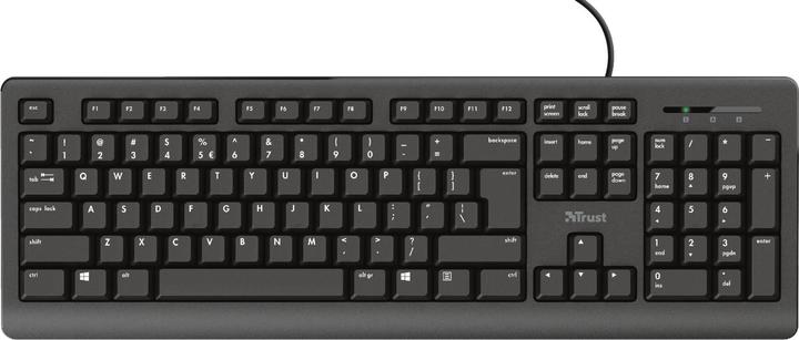 Immagine prodotto Trust Tastiera Primo USB QWERTY US English Nero (US, Cablato)