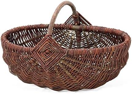 Immagine prodotto Weidenprofi Ovaler Weidenkorb mit Henkel (30 cm)
