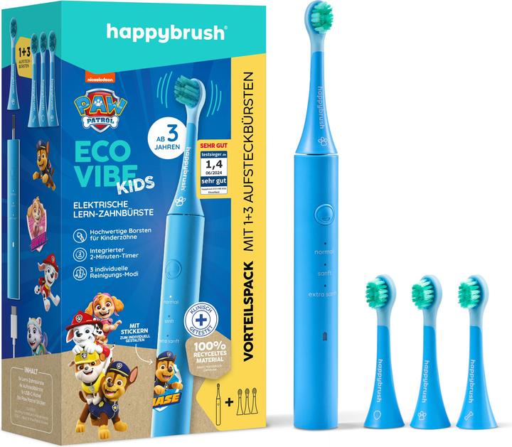 happybrush Eco Vibe Kids Paw Patrol (Oscillating toothbrush)
