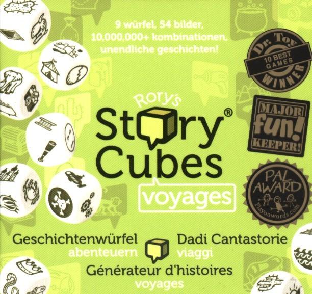 Immagine prodotto Rory's Story Cubes I viaggi dei cubi delle storie (Francese, Italiano, Tedesco, 1 - 6 Giocatori)