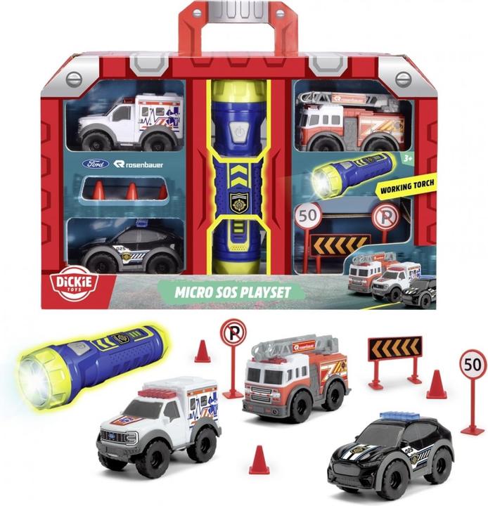 Actual product image Dickie Micro Playset