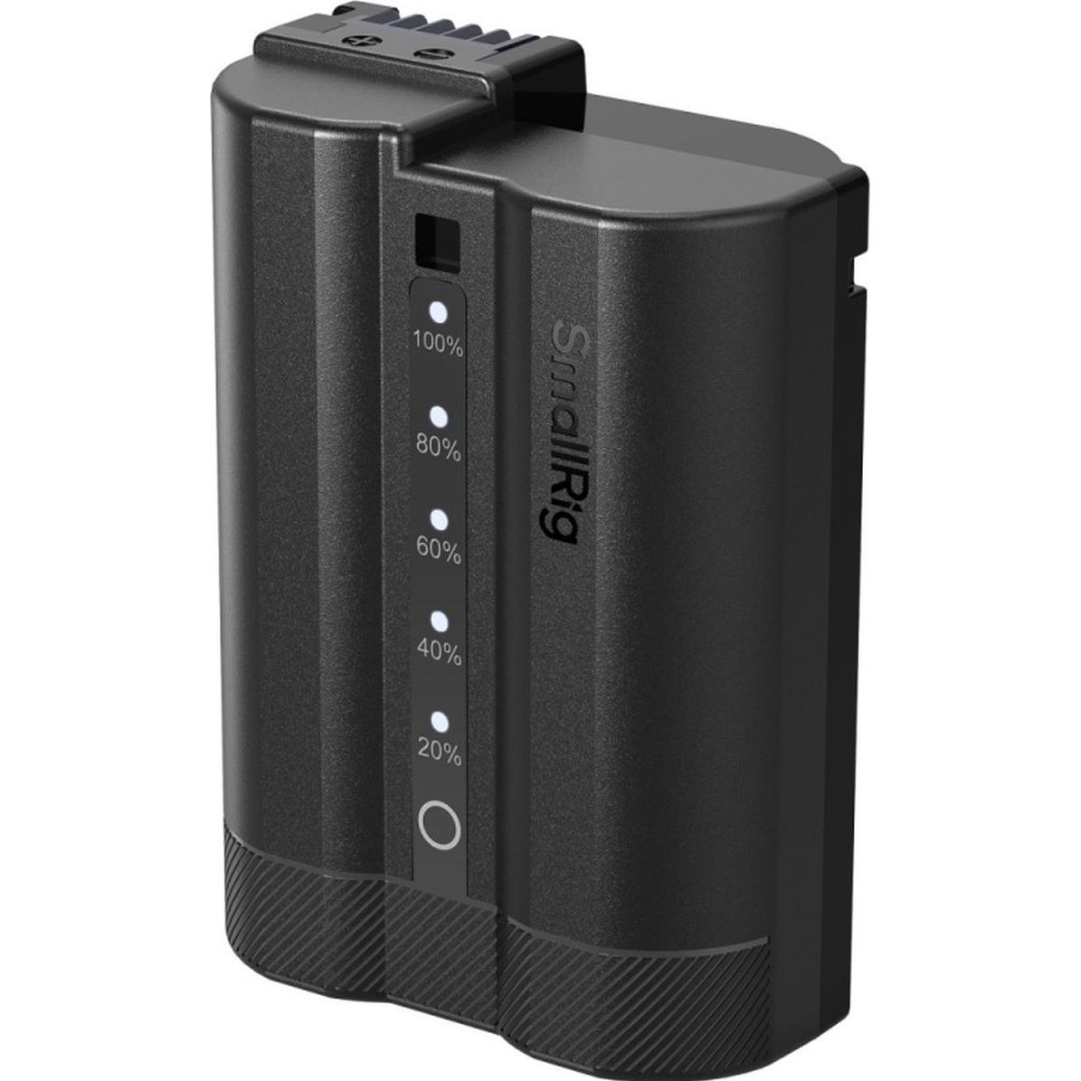 SmallRig 5299 USB-C Camera Battery with Power Display for Nikon EN-EL15c (Batteria della fotocamera), Alimentatore fotocamera, Nero