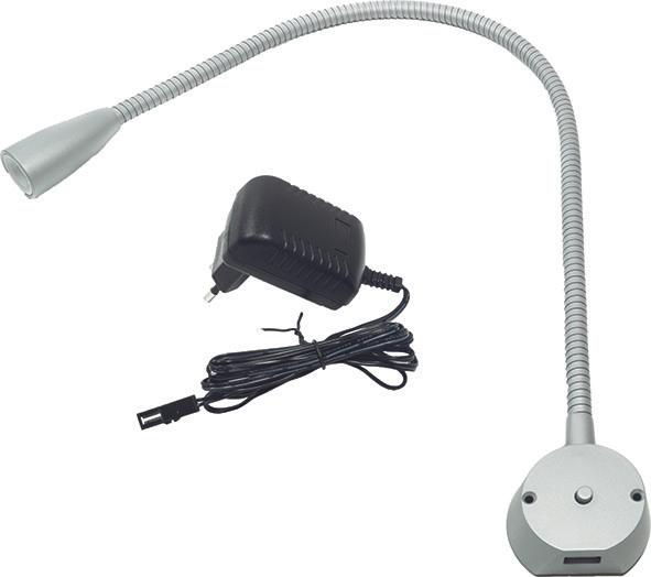 L&S Luce da lettura a LED per il comodino (195 lm)