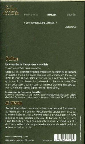 Image du produit Police (Français, Nesbo Jo, 2017)