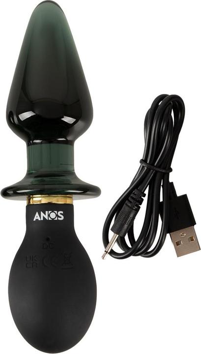 Actual product image Anos Double-ended Butt Plug with Vibration