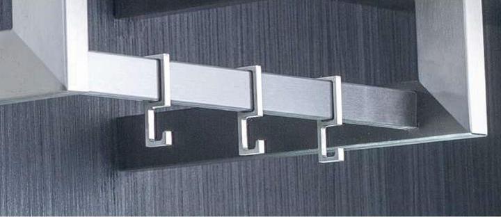 Produktbild Simausrom Edelstahlrohr Nano Länge 600 mm, 25 x 10 mm, Edelstahl gebürstet