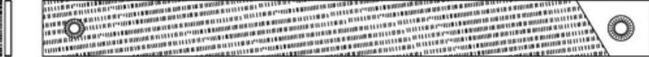 Actual product image Dick Milled cover file blades 350 mm cut length flac (35 mm)