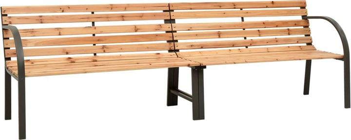 vidaXL Doppel-Gartenbank