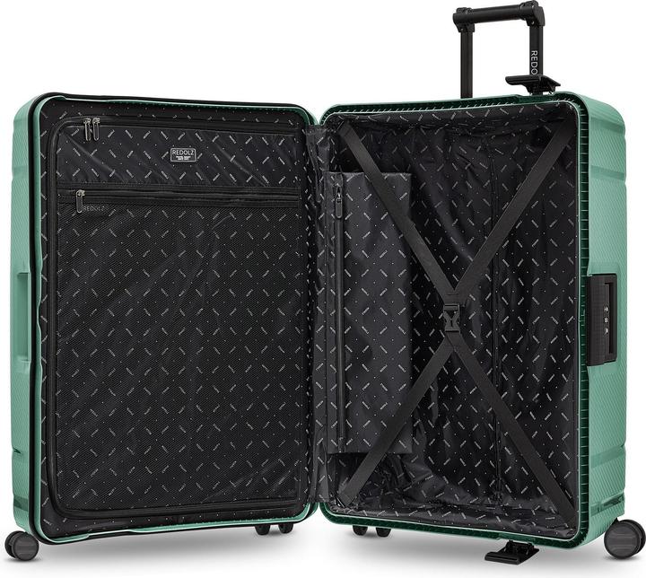 Actual product image Redolz Essentials 15 4-wheel trolley 75 cm with three-point fastening (100 l)