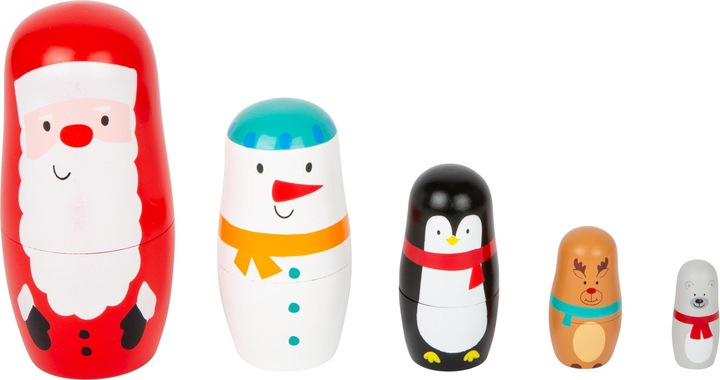 Produktbild small foot Matrjoschka Weihnachten