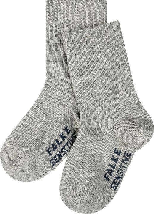 Actual product image Falke Sensitive (3-pack) baby socks, colour 3400 light grey, size 50-56 (Single pack, 50/56)