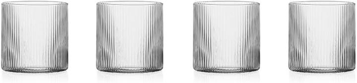 Ichendorf Milano Set met 4 tuimelaars, collectie Shibui, 39 cl, borosilicaatglas, handgemaakt (0.39 l, 4x)