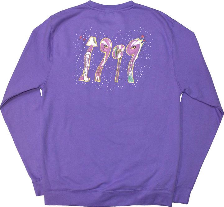 Actual product image Prince Unisex Adult 1999 Back Print Sweatshirt (M)