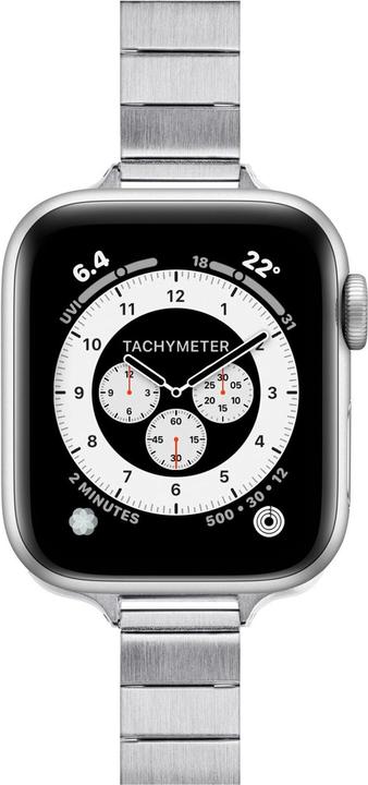 Produktbild Laut Links Petite Apple Watch 38 / 40 / 41 mm Silver (41 mm, 38 mm, 40 mm, Edelstahl)