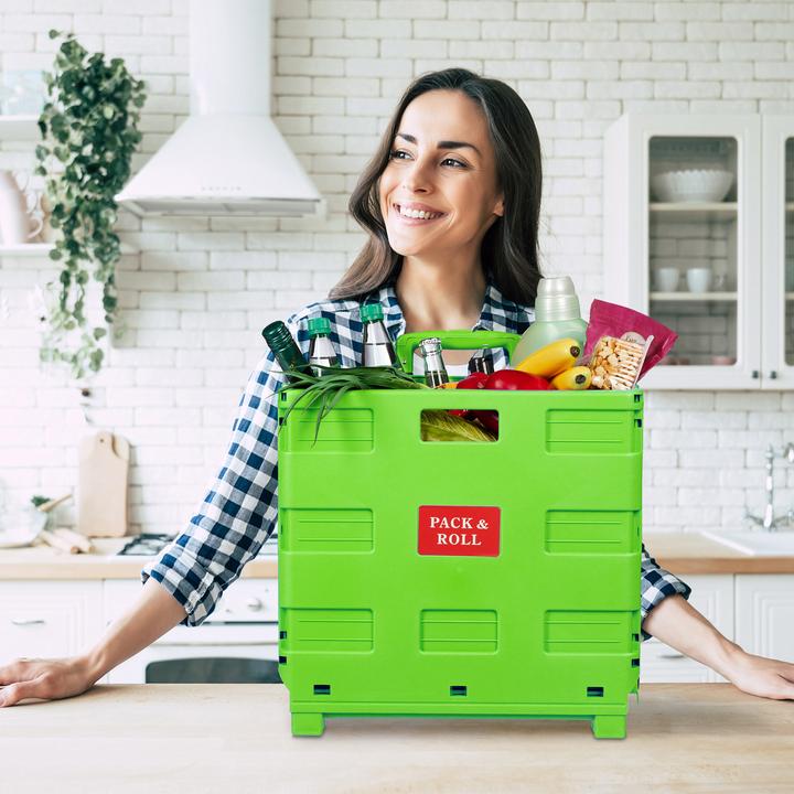 Image du produit Relaxdays Chariot à provisions