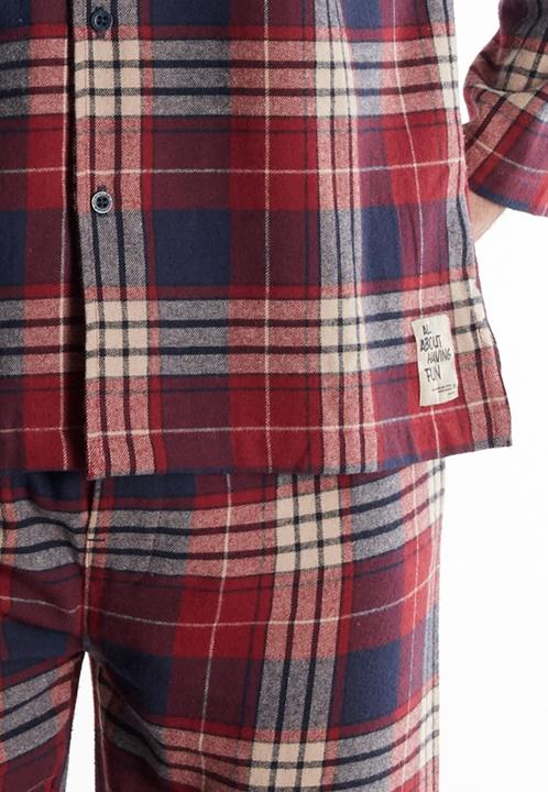 Produktbild Sassa Damen Flanell Pyjama (52)