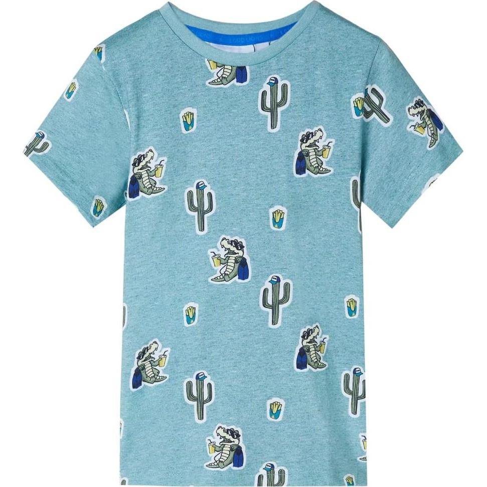VidaXL, Jungen, Shirt, Jared, Grün, (116)
