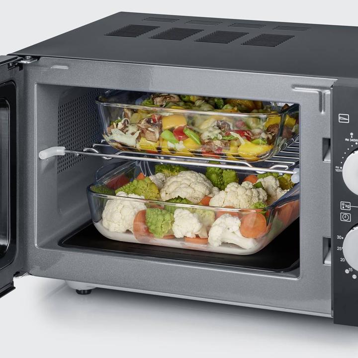 Actual product image Severin MW 7763 Microwave with ceramic bottom (EU plug, 25 l)