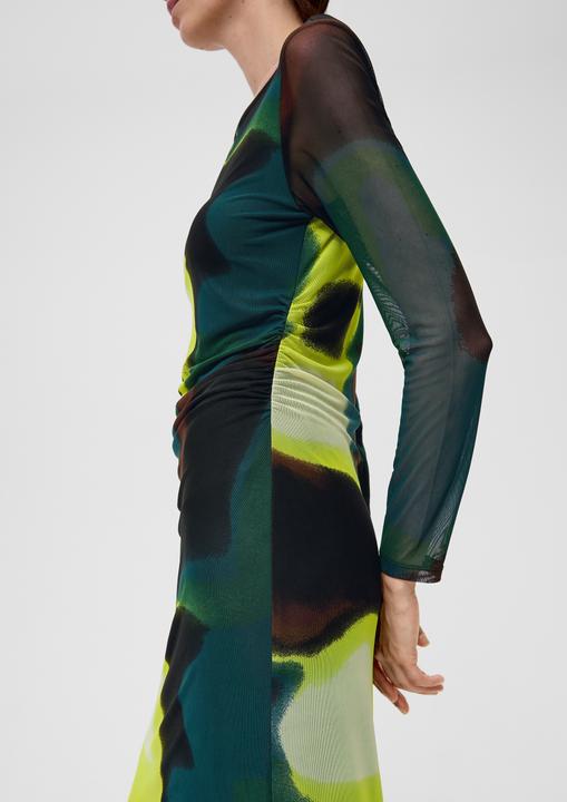 Actual product image s.Oliver Kleid Maxikleid aus Mesh (36)