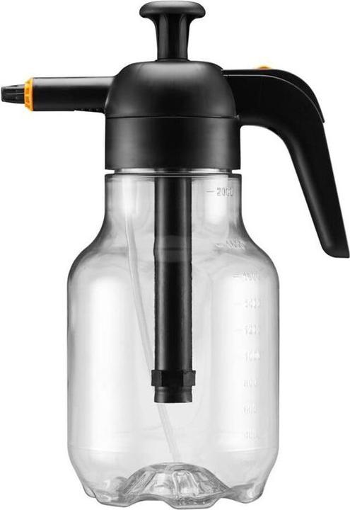 Fiskars Irroratore a pressione, Per trattamenti vegetali a base d'acqua, Getto regolabile, Sicurezza (1.80 l)