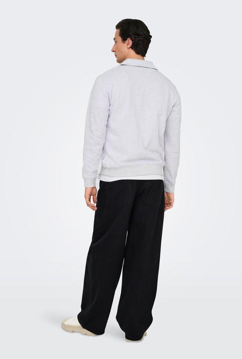 Produktbild Only & Sons Onsdavid Reg Half Zip Sweat (M)