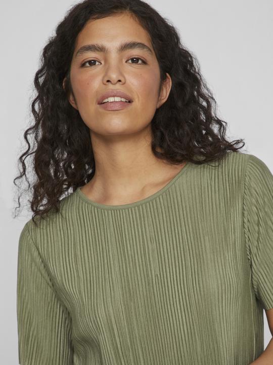 Actual product image Vila Ribbed top with short sleeves (XL)