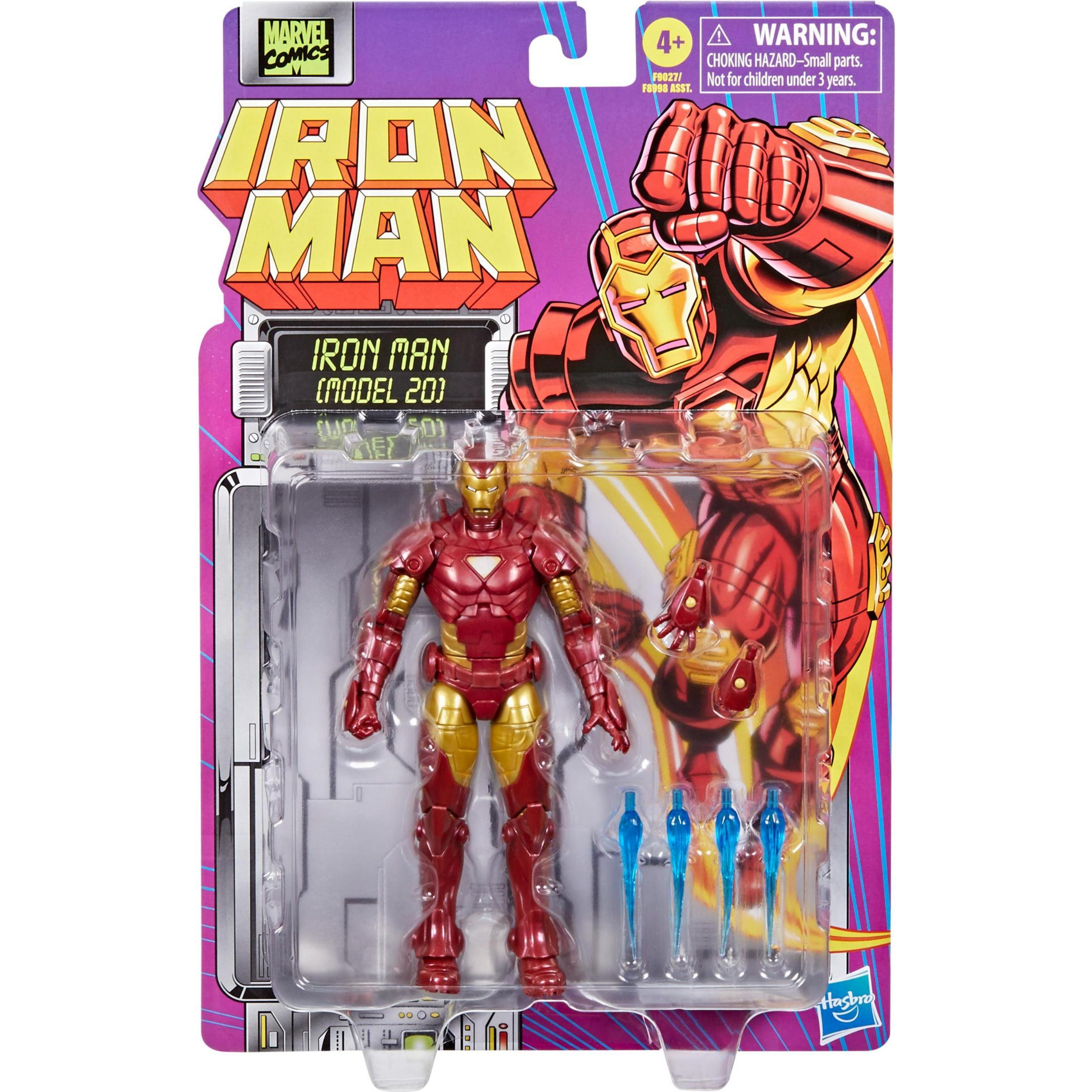 Thumbnail - Hasbro Iron Man Marvel Legends Actionfigur Iron Man (Model 20)