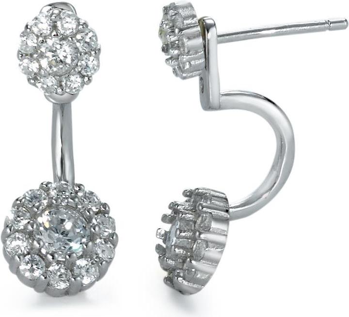 Rhomberg Ear Jacket (Silber)