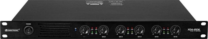 Image du produit Omnitronic XDA-1206 Amplificateur de classe D à 6 canaux (Amplificateur)