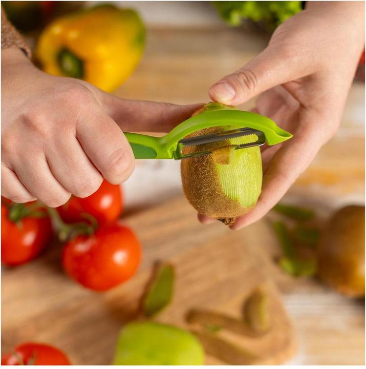 Produktbild Kuhn Rikon Sparschäler Piranha Swivel grün