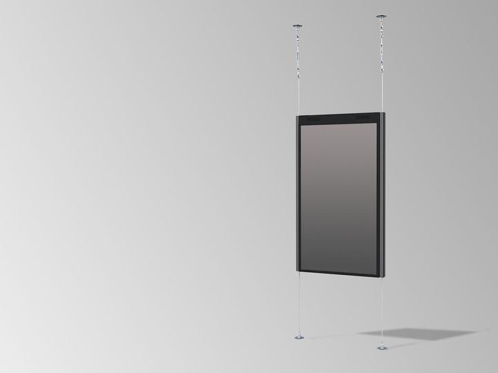 Image du produit Multibrackets Support plafond/sol, 1 x 40" - 65", VESA 100-