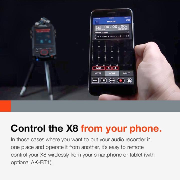 Produktbild Tascam Portacapture X8 (Mehrspurrecorder)