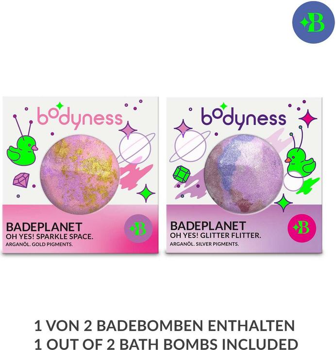 Actual product image Craze Bodyness Bade Planet Assorted (Bath salts, 165 g)