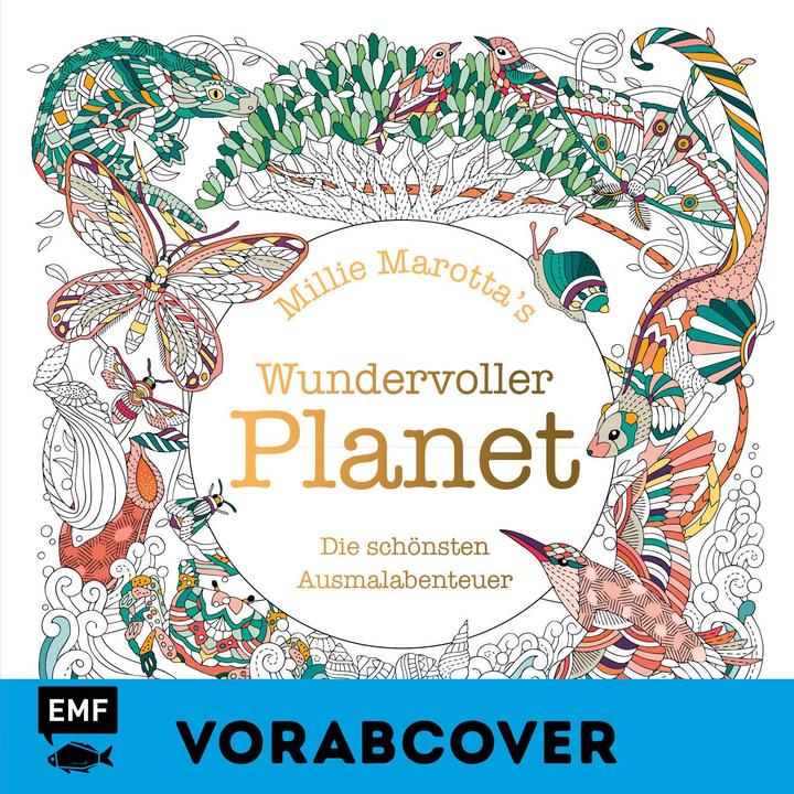 Actual product image Millie Marotta's Wonderful Planet