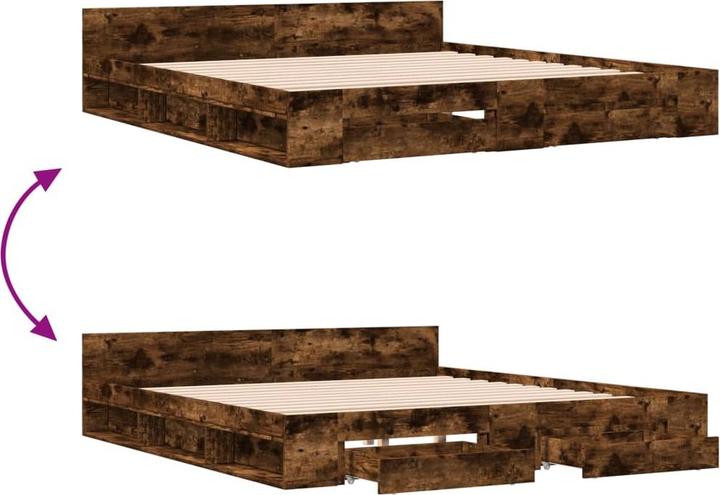 Image du produit vidaXL Bettgestell (200 x 200 cm)