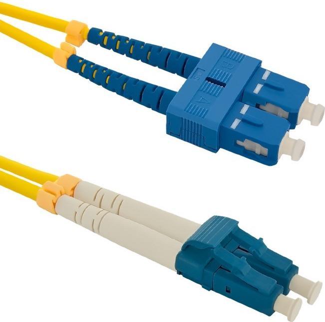 Produktbild Qoltec 54031 Glasfaserkabel SC/UPC LC/UPC LSZH (1 m)