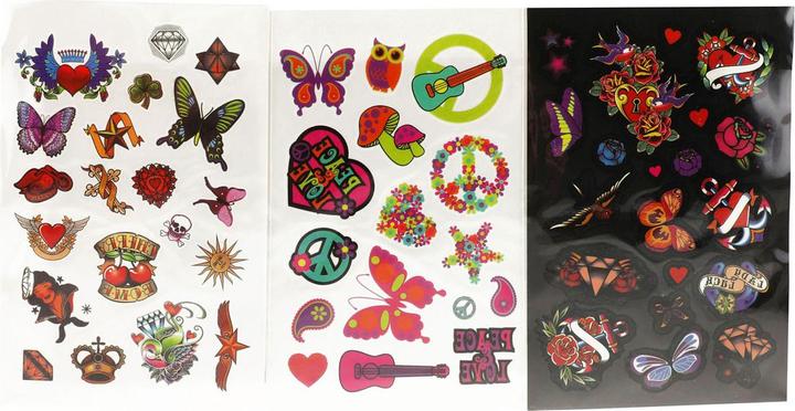 Produktbild Toi-Toys Tattoo-Aufkleber mit Glow in the Dark