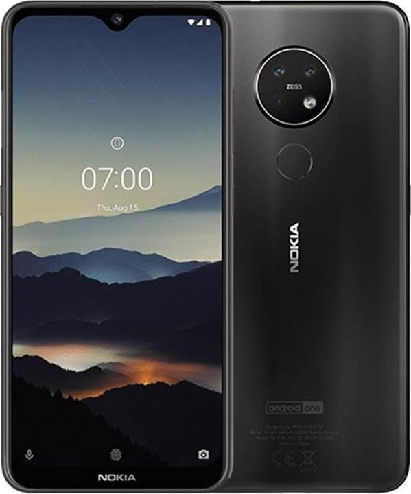 Nokia 7.2 EU (128 GB, Black, 6.30", Dual SIM, 4G)