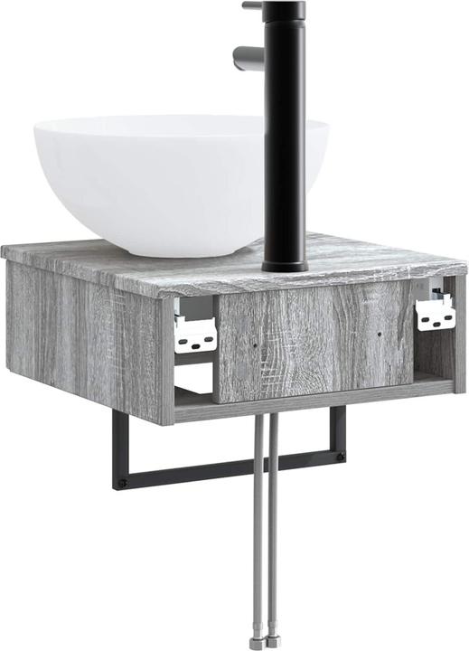 Actual product image vidaXL Wandmontiertes Waschbecken (405 mm, 410 mm)