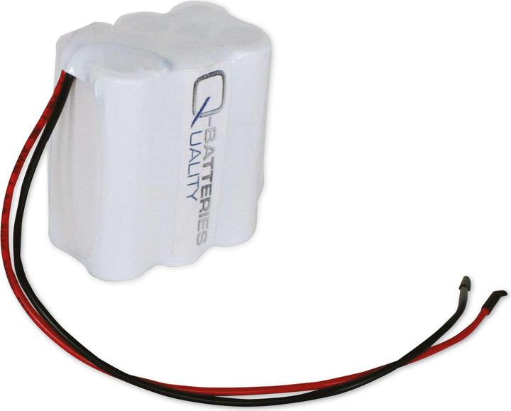Produktbild Q-Batteries Akku-Pack, 7,2 V, 2000mAh, NiMH F3x2, 6xAA-Industriezellen (AA, 2000 mAh, Akku)