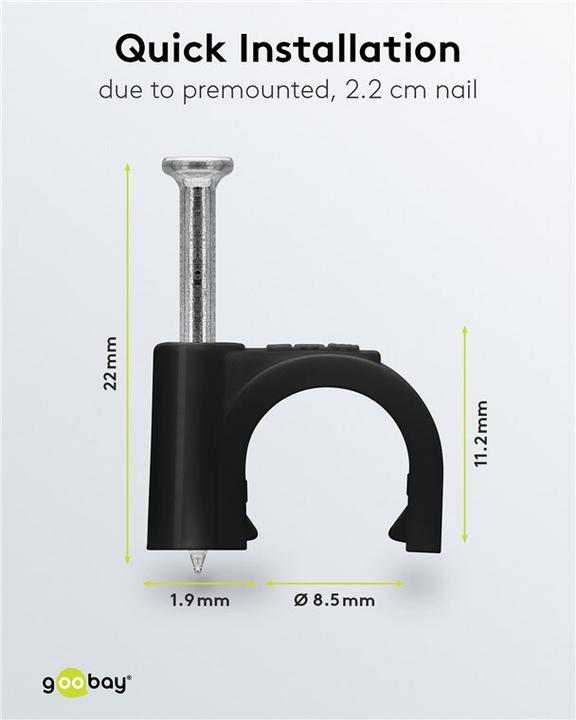 Productafbeelding Goobay Kabelschelle