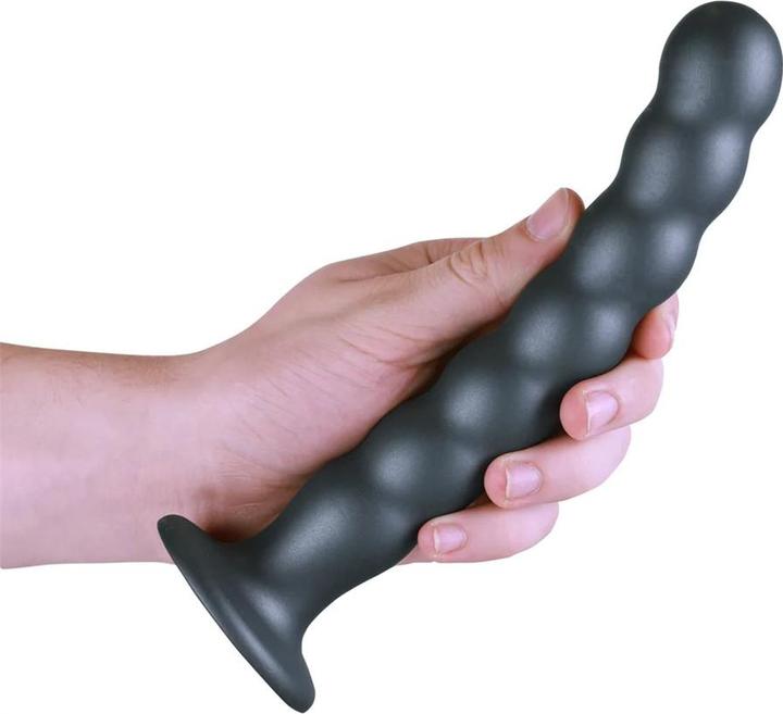 Produktbild Ouch! Beaded Silicone G-Spot Dildo - 8" / 20,5 cm
