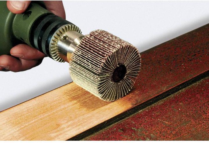 Produktbild wolfcraft 1 Fächerschleifer S=6mm K80 ø50x20mm (80)