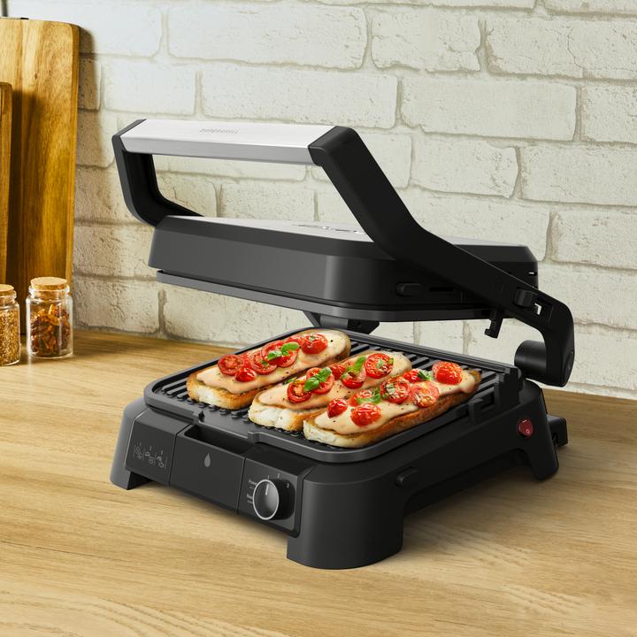 Image du produit Tefal SuperGrill GC510D - Contactgrill Grill - RVS (GC510DE0)