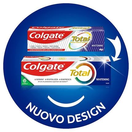 Immagine prodotto Colgate Dentifricio sbiancante totale con ingredienti antibatterici 75ml (75 ml)